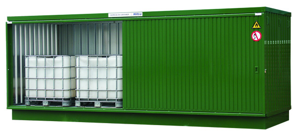 Chemicaliencontainer CC6 incl. schuifdeuren